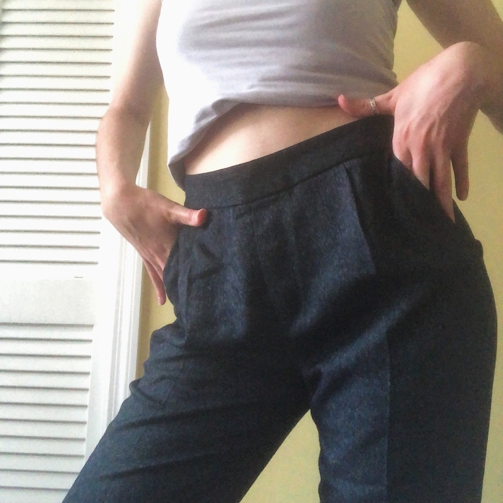 Pull&Bear Navy Bottoms